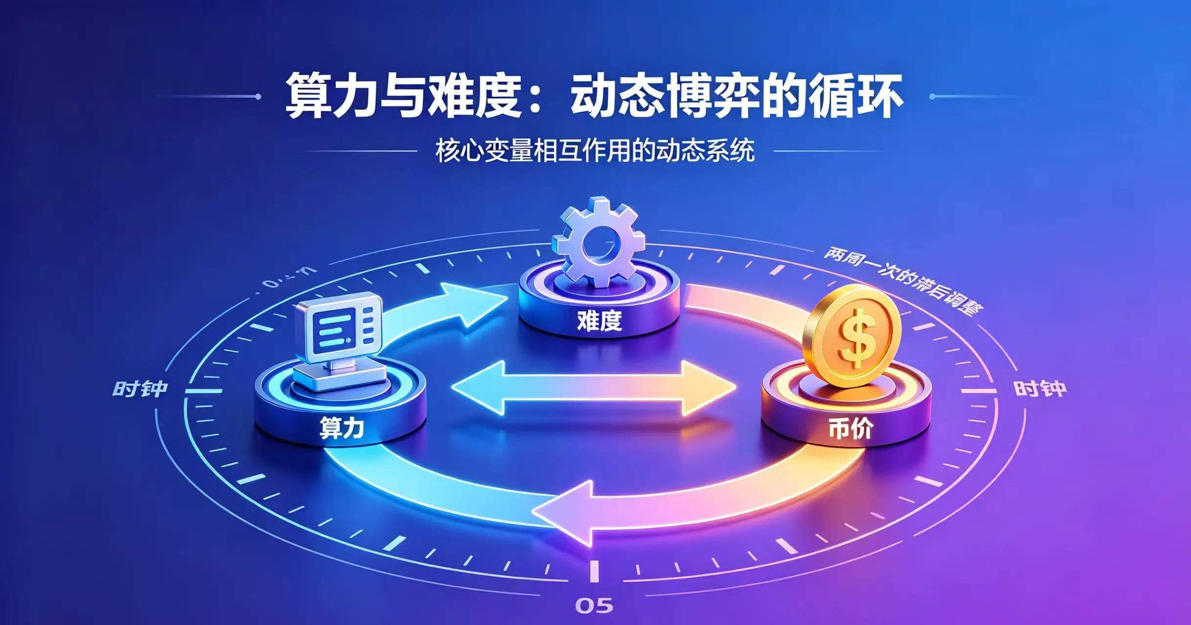 算力与挖矿难度谁决定谁？