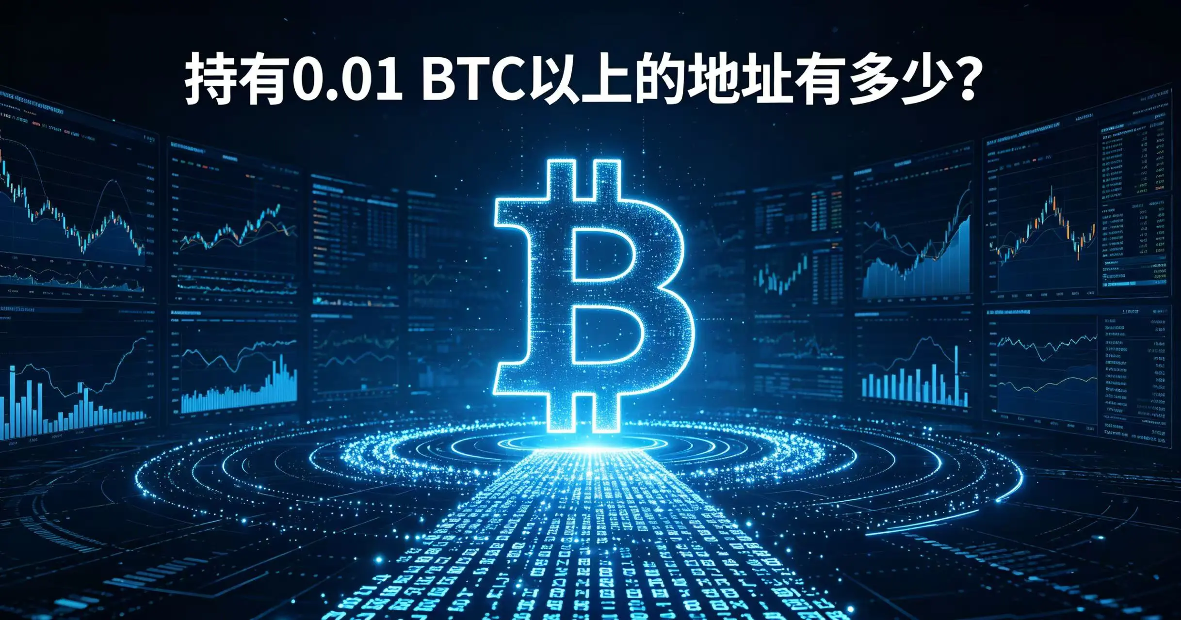 持有0.01 BTC以上的地址有多少？2026年链上数据全解析