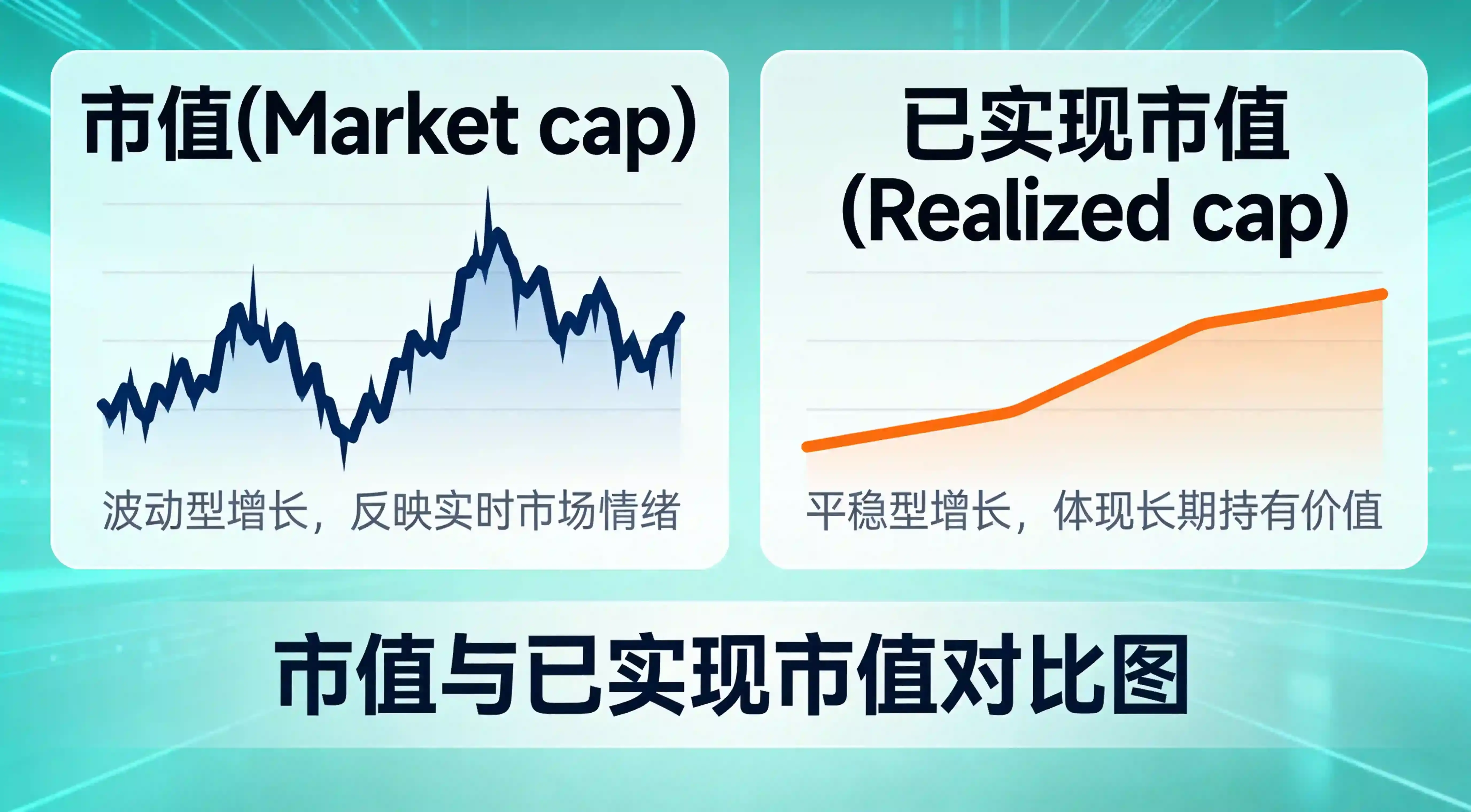 两类市值对比示意 两类市值对比示意