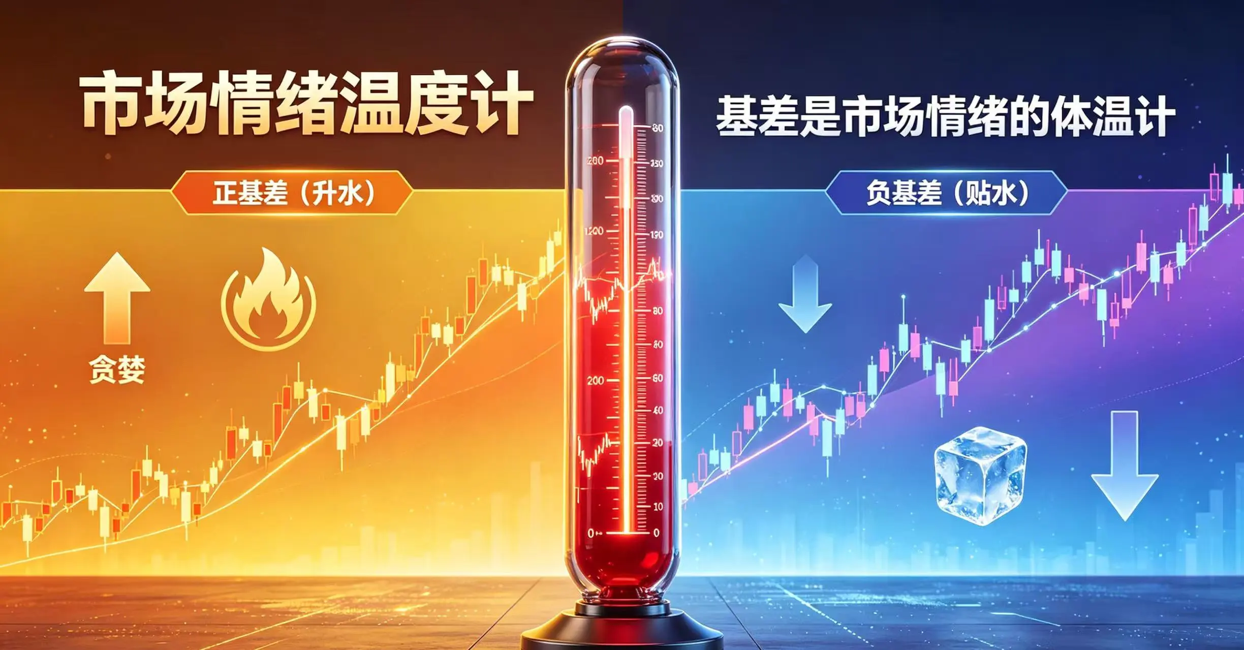 比特币期货基差正负代表什么：一个指标看懂市场在贪婪还是恐惧